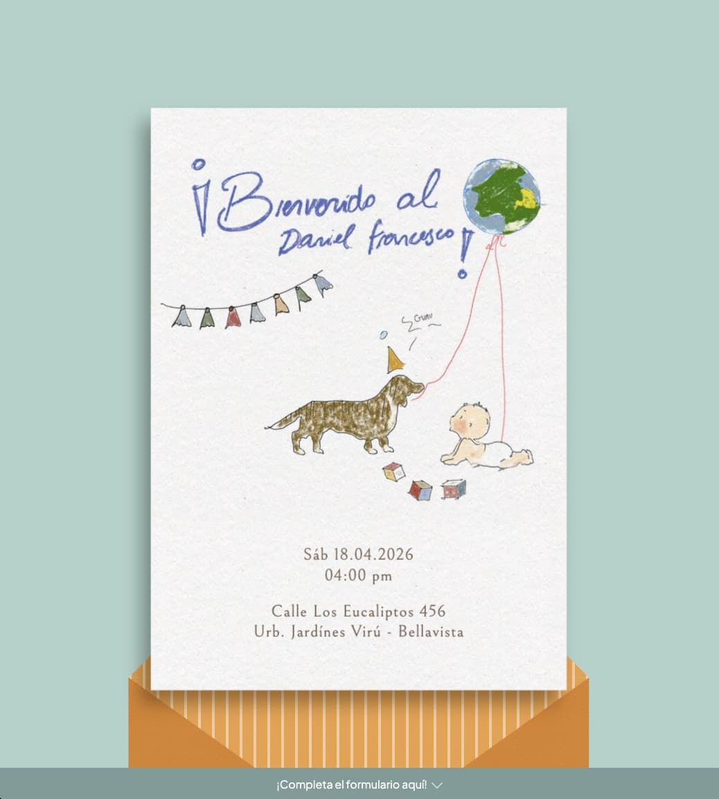 foto portada de Invitación a Baby Shower